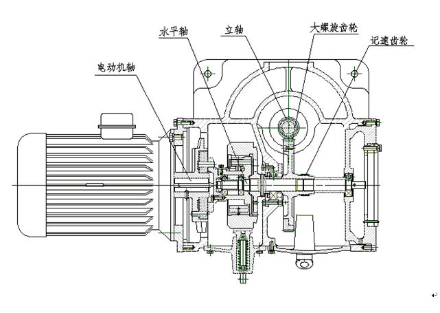 科(kē)迅机械碟片离心机正视图